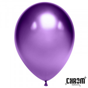 Шар (12''/30 см) Фиолетовый, хром Шар (12''/30 см) Фиолетовый, хром
