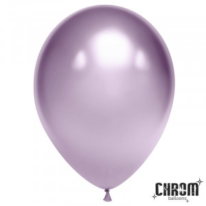 Шар (12''/30 см) Сиреневый, хром Шар (12''/30 см) Сиреневый, хром